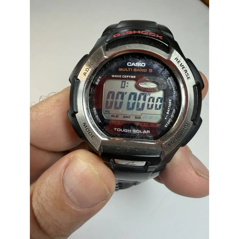 VTG Casio G-Shock GW-800 Mod.3061 Digital Sport Solar Watch Men's 43mm 200m